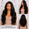 180% Density 5x5 Glueless Lace Closure Wig Body Wave