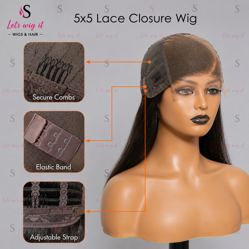 150% Density 13x4 Pre-Plucked Lace Frontal Bob Wig Straight
