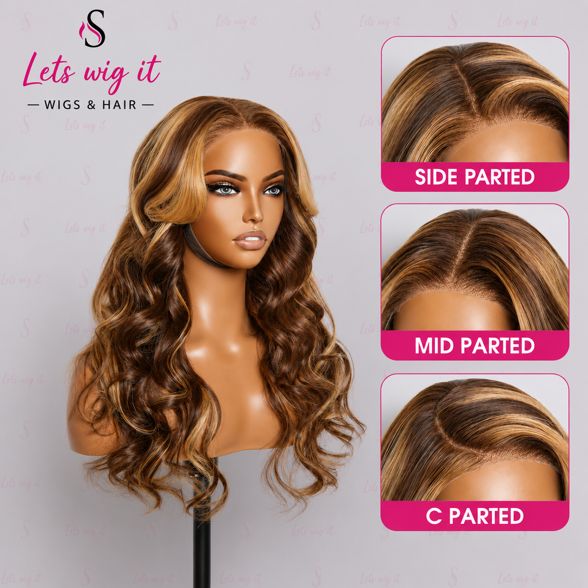 Wear And Go Glueless 150% Density 5x5 Lace Closure Wig #4/27 Body Wave