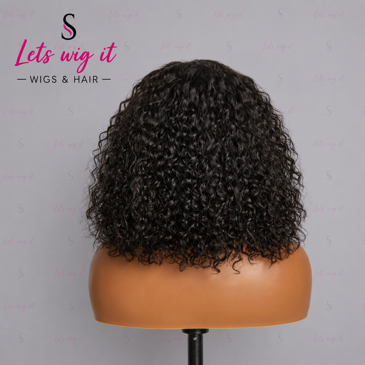 150% Density 5x5 Glueless Lace Closure Bob Wig Water Wave