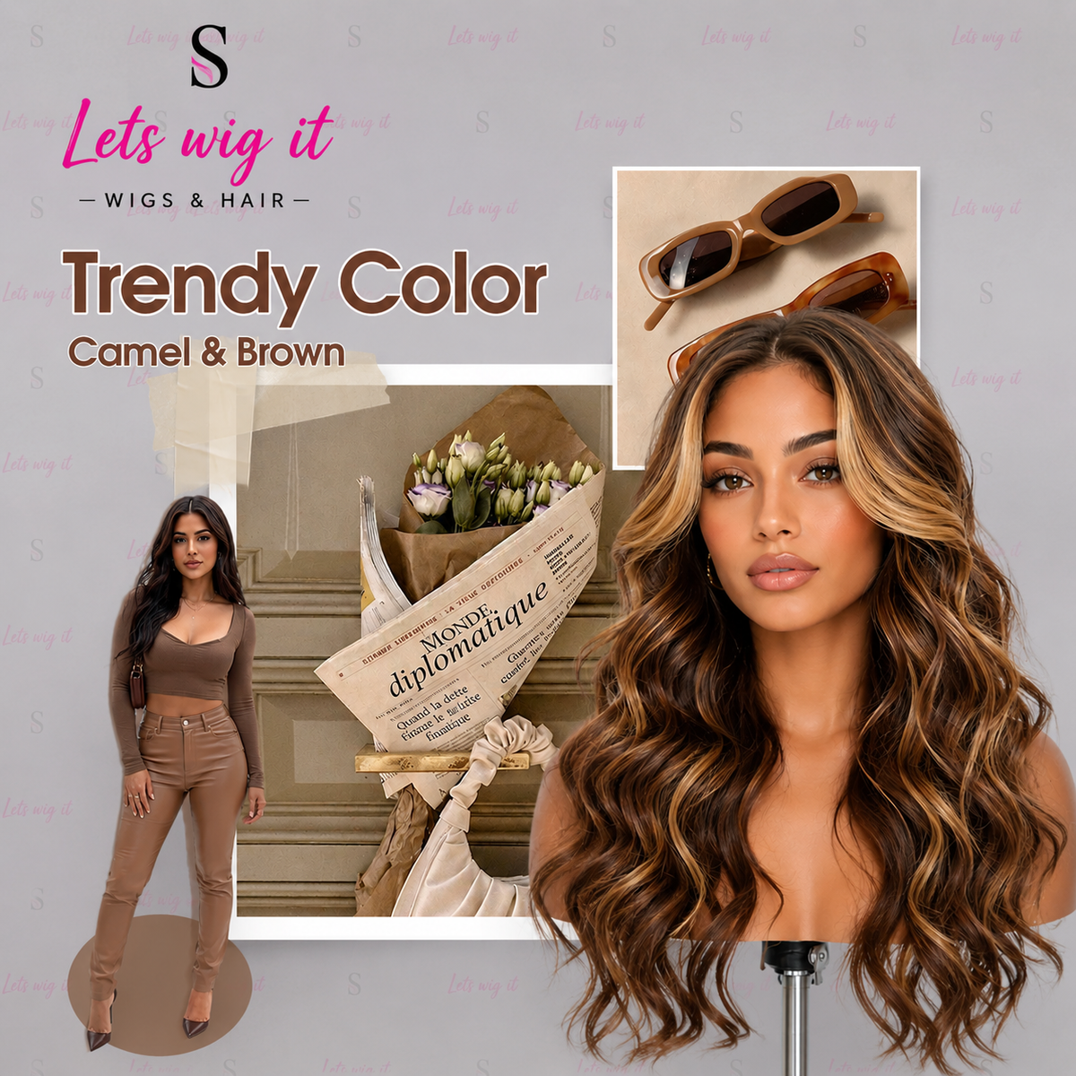Wear And Go Glueless 150% Density 5x5 Lace Closure Wig #4/27 Body Wave