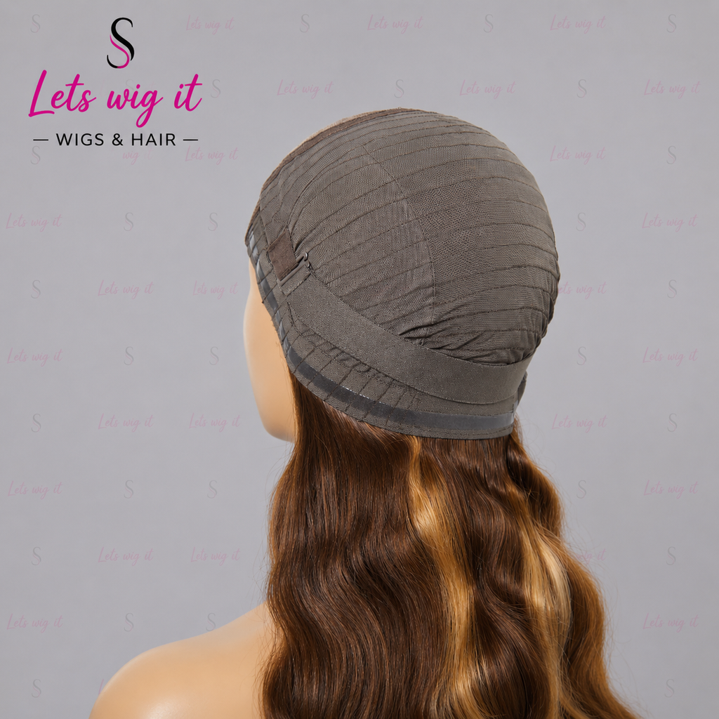 Wear And Go Glueless 150% Density 5x5 Lace Closure Wig #4/27 Body Wave