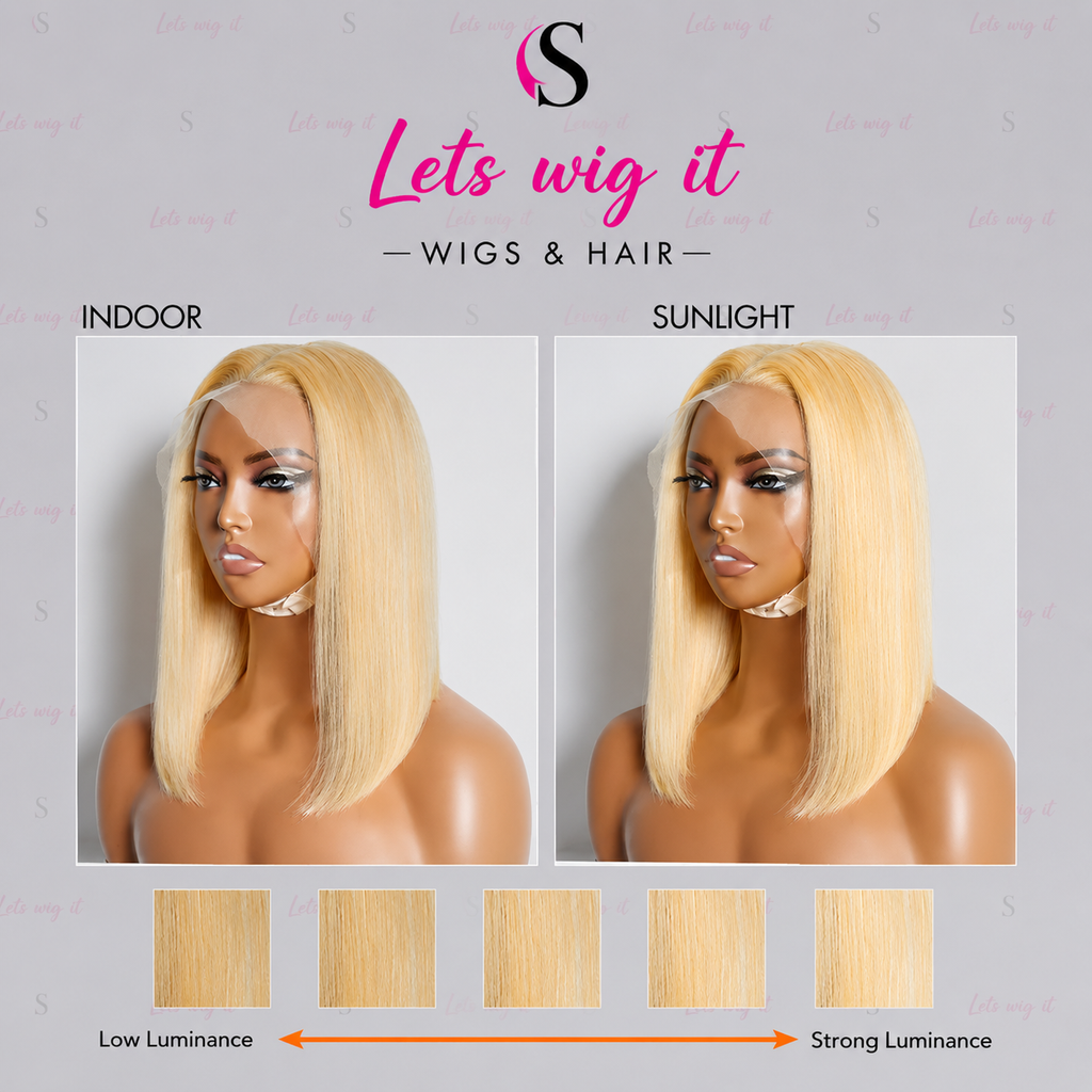 150% Density Pre-Plucked 13x4 Lace Frontal Bob Wig Straight #613
