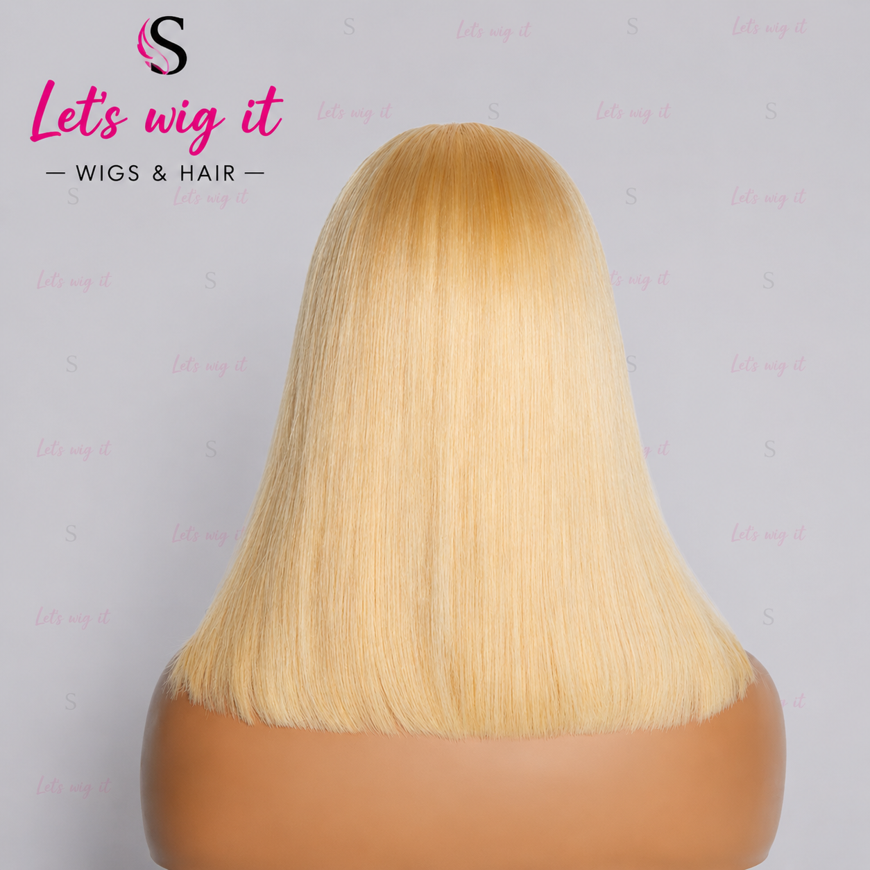 150% Density Pre-Plucked 13x4 Lace Frontal Bob Wig Straight #613