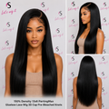 150% Density 13x6 PartingMax Glueless Lace Wig 3D Cap Pre-Bleached