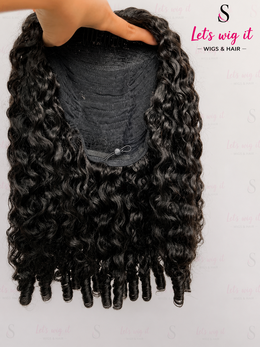 Wear And Go 180% Density Half Wig Burmese Curly