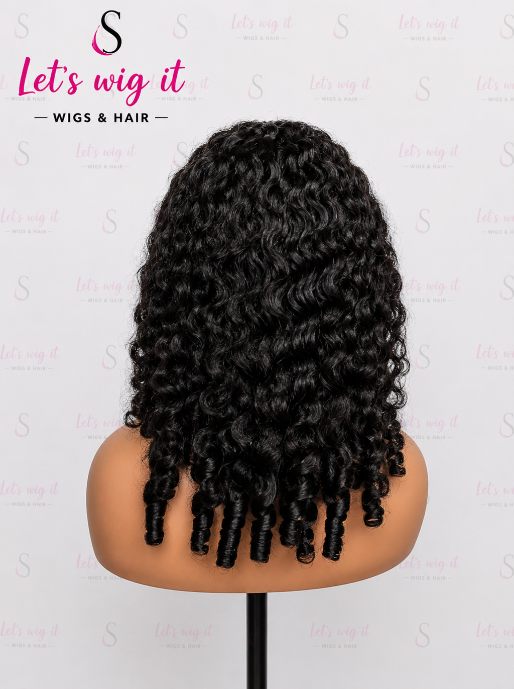 Wear And Go 180% Density Half Wig Burmese Curly