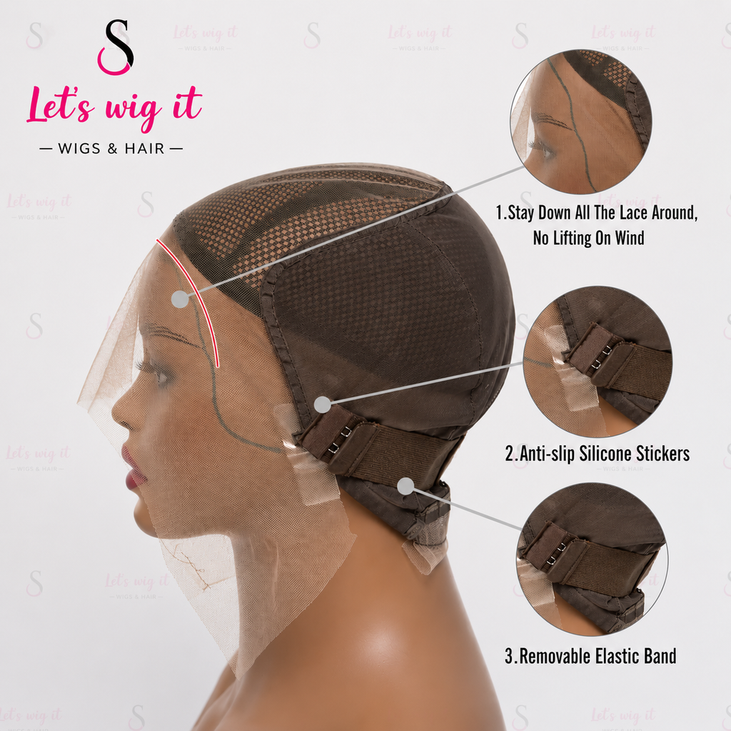 150% Density 13x6 PartingMax Glueless Lace Wig 3D Cap Pre-Bleached