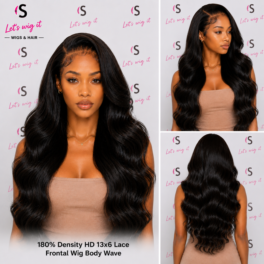 180% Density HD 13x6 Lace Frontal Wig Body Wave