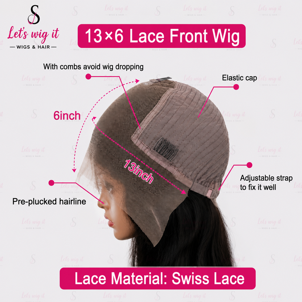180% Density HD 13x6 Lace Frontal Wig Body Wave