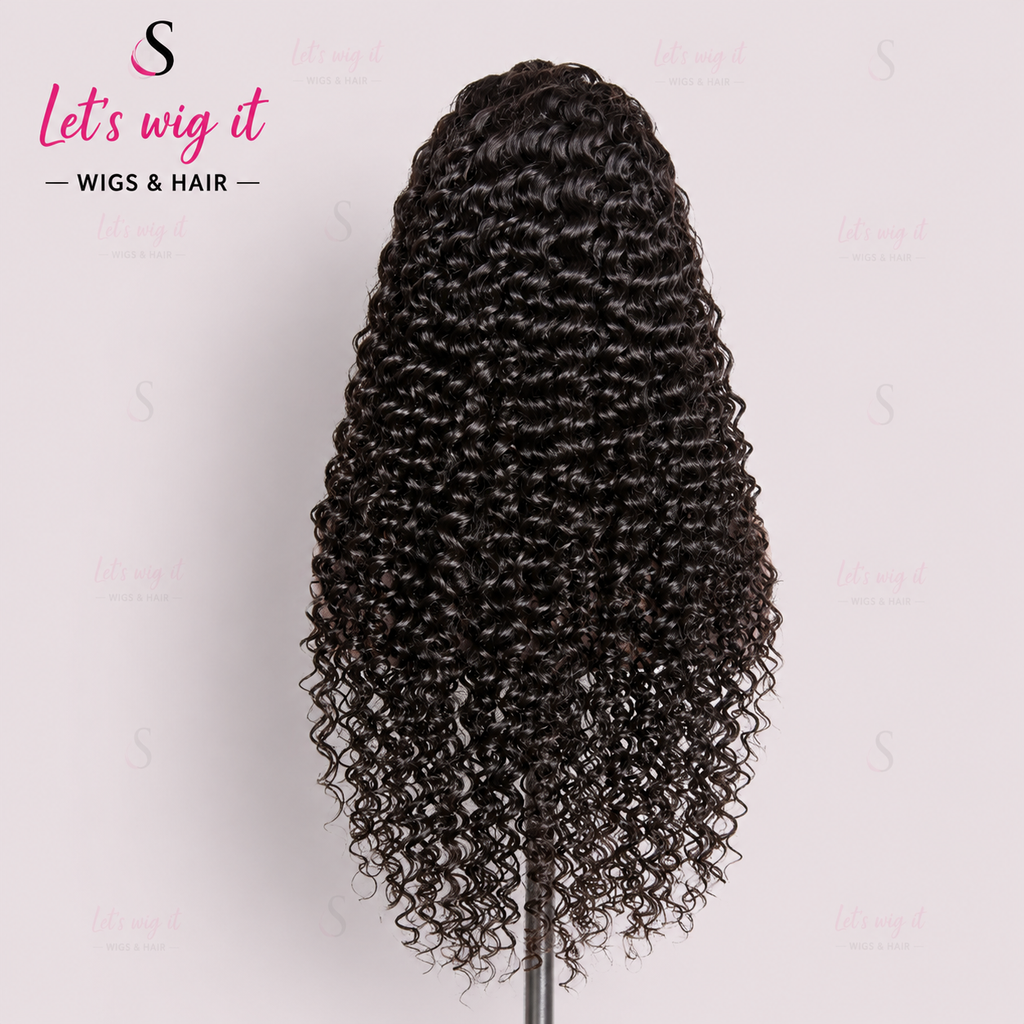 200% Density 13x4 Full Frontal Lace Wig Deep Wave