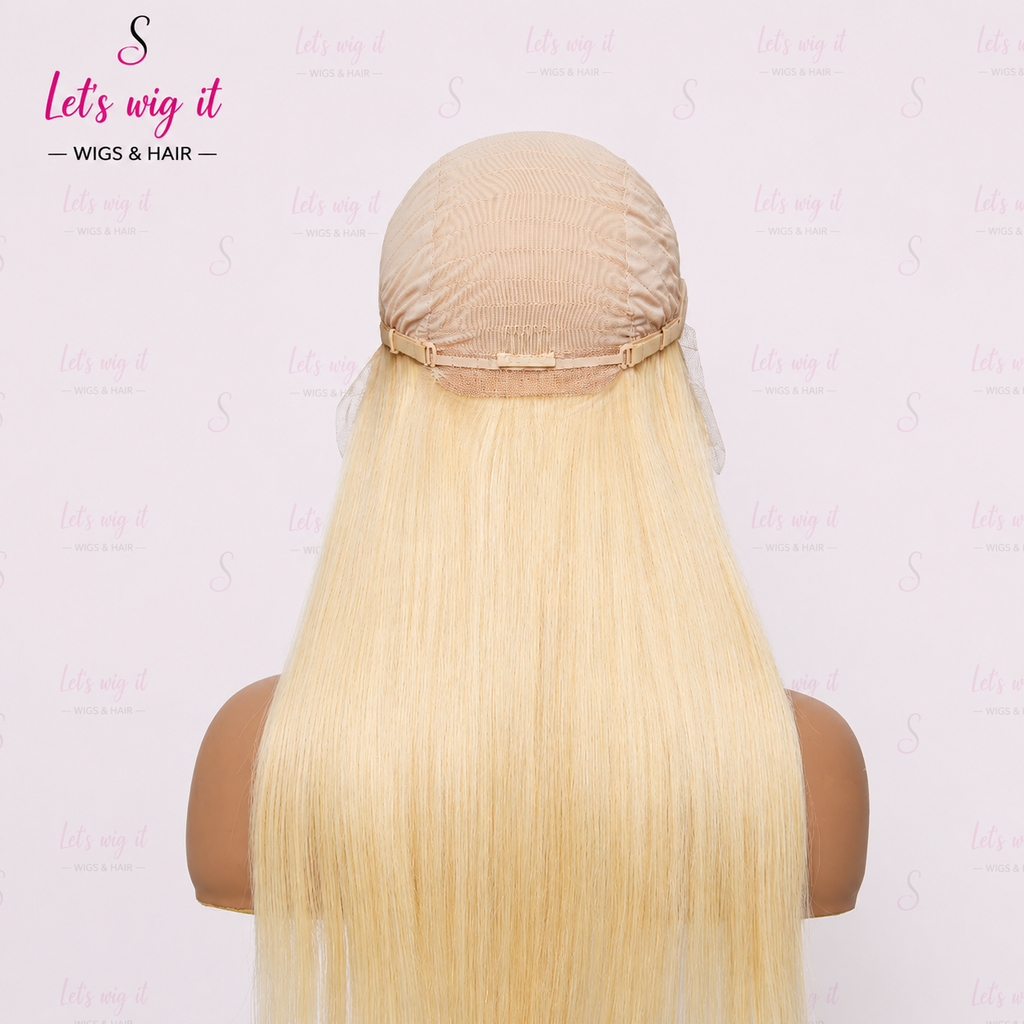 150% Density 13x4 Pre-Plucked Lace Frontal Wig Straight #613