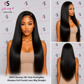 200% Density HD 13x6 PartingMax Glueless Full Frontal Lace Wig Straight