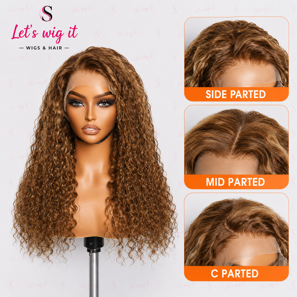 150% Density 13x4 Pre-Plucked Lace Frontal Wig Water Wave