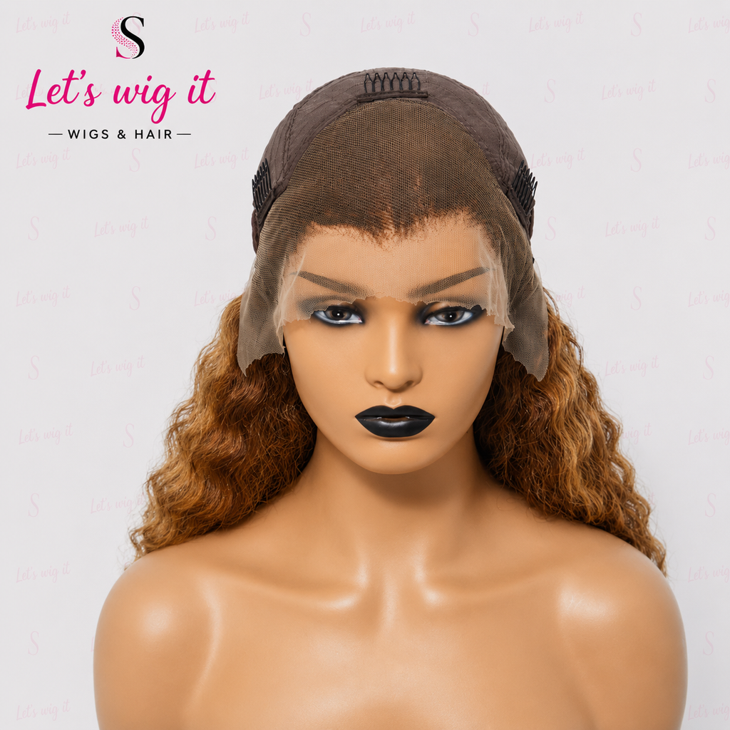 150% Density 13x4 Pre-Plucked Lace Frontal Wig Water Wave
