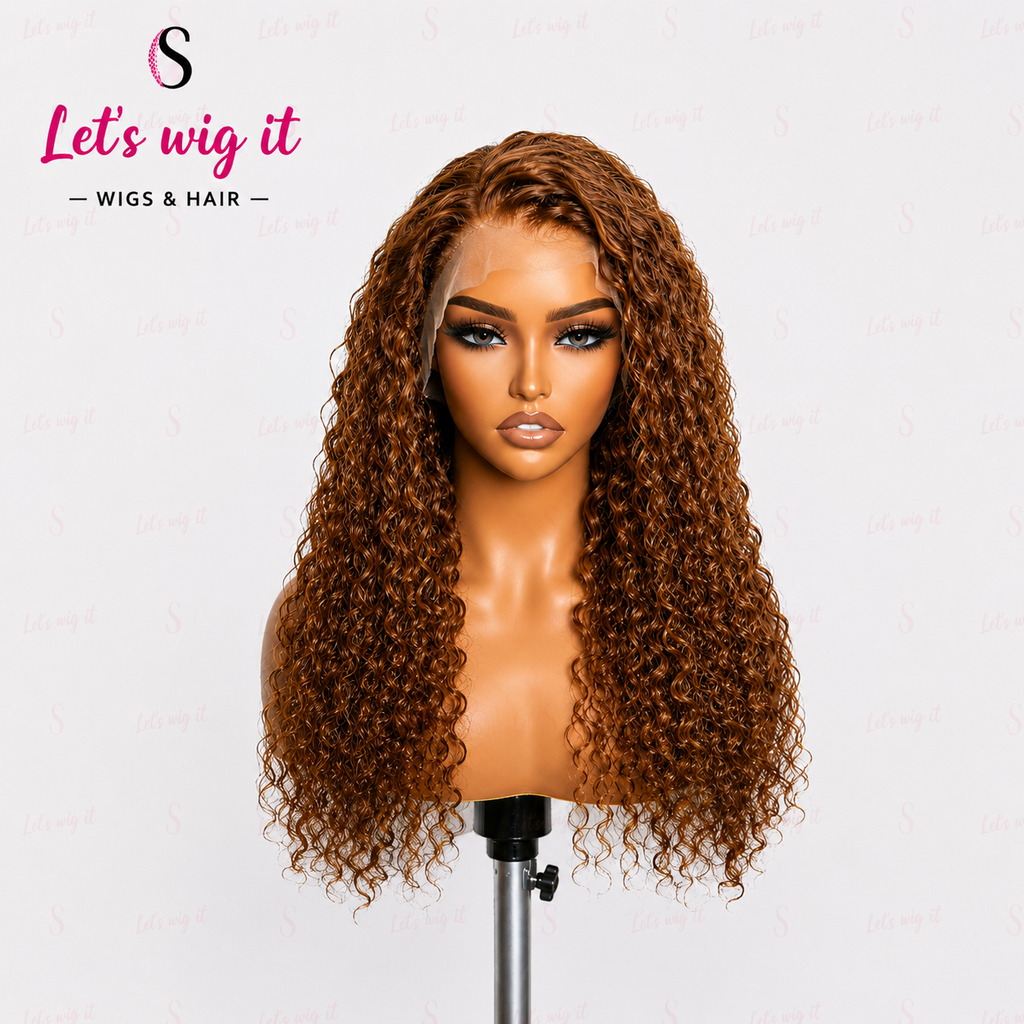 150% Density 13x4 Pre-Plucked Lace Frontal Wig Water Wave