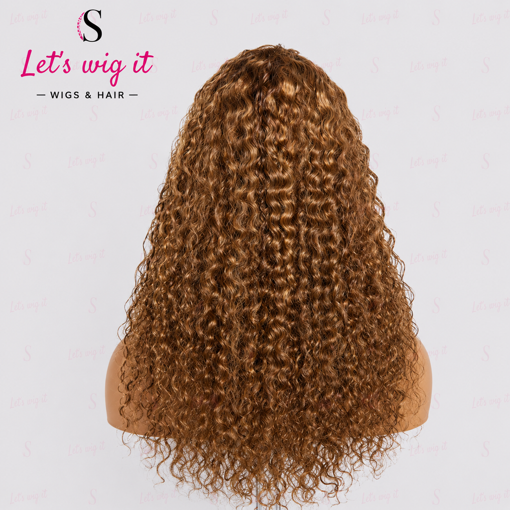 150% Density 13x4 Pre-Plucked Lace Frontal Wig Water Wave