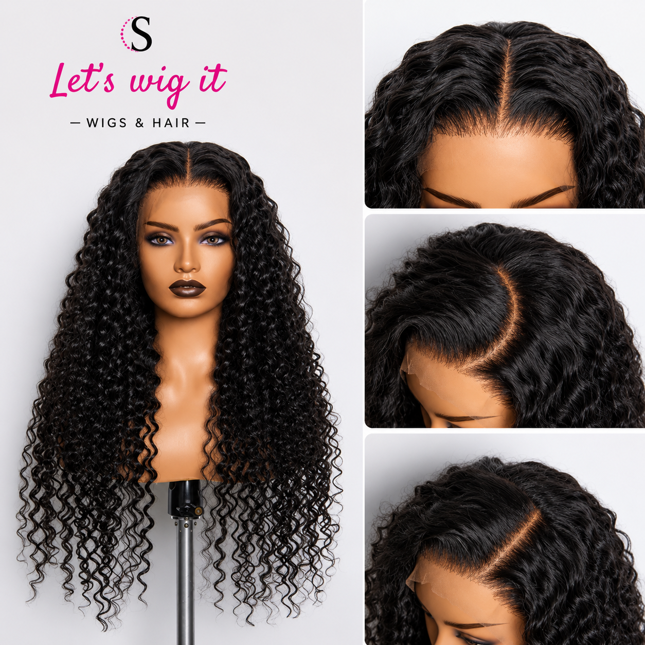 180% Density HD 13x4 Full Frontal Lace Wig Deep Wave