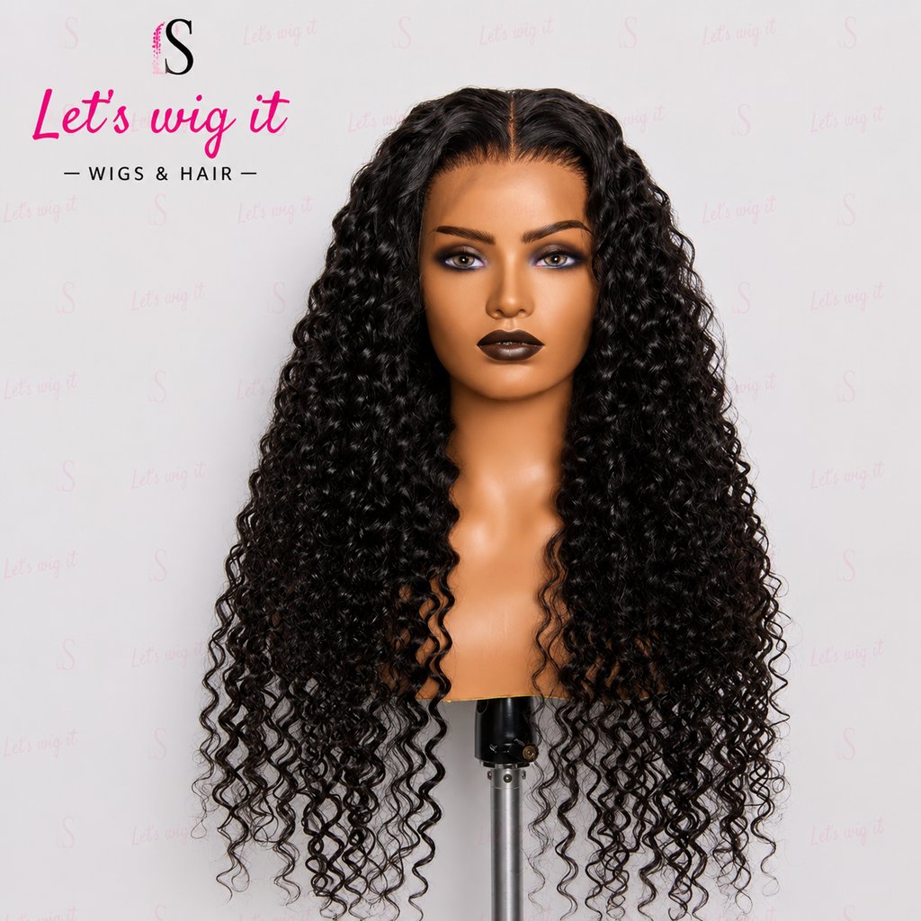 180% Density HD 13x4 Full Frontal Lace Wig Deep Wave
