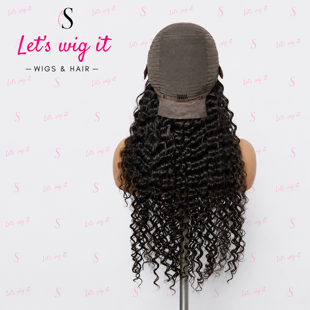 180% Density HD 13x4 Full Frontal Lace Wig Deep Wave