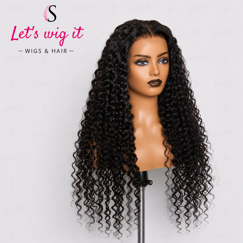 180% Density HD 13x4 Full Frontal Lace Wig Deep Wave