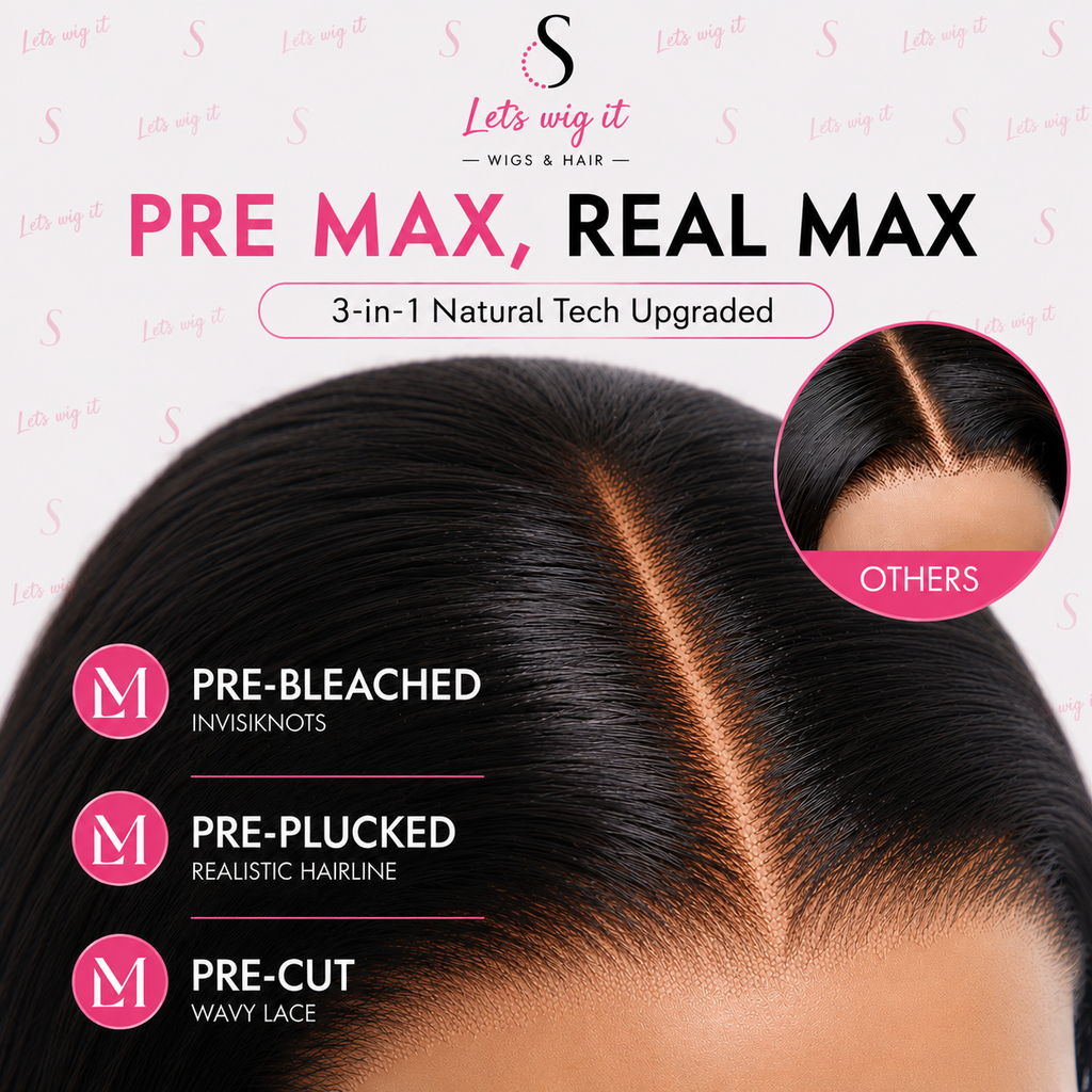 150% Density 13x4 Super Natural Hairline Silky Blunt Cut HD Glueless Frontal Lace Wig