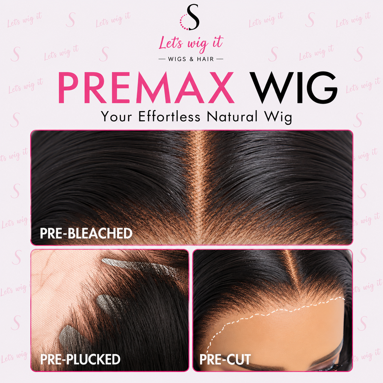 150% Density 13x4 Super Natural Hairline Silky Blunt Cut HD Glueless Frontal Lace Wig