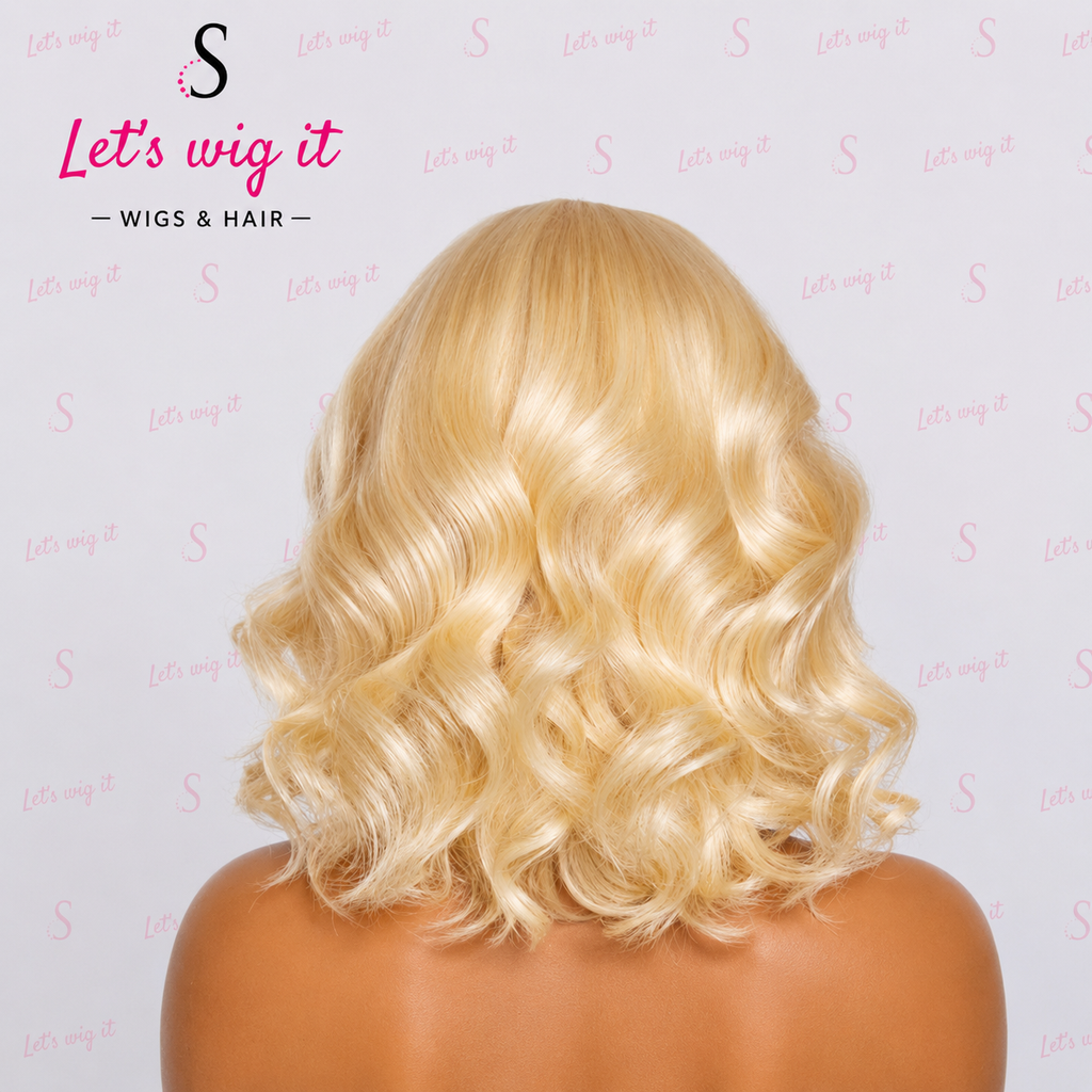150% Density 13x4 Pre-Plucked Lace Frontal Bob Wig Body Wave #613