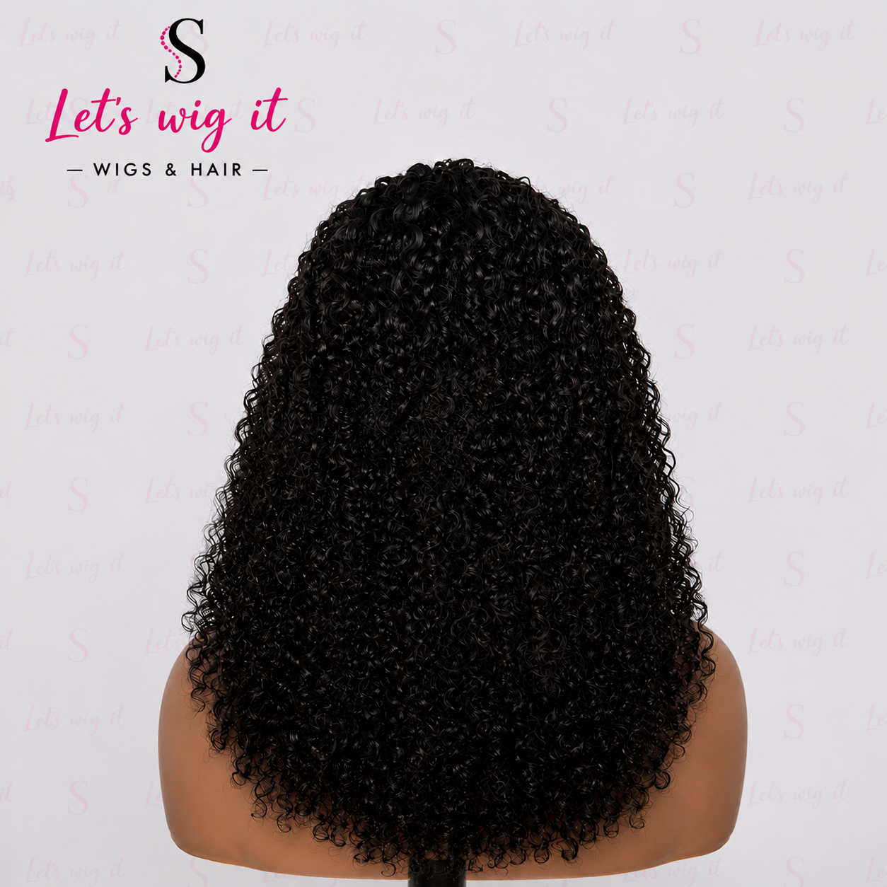 Wear And Go 180% Density Half Wig Messy Curly