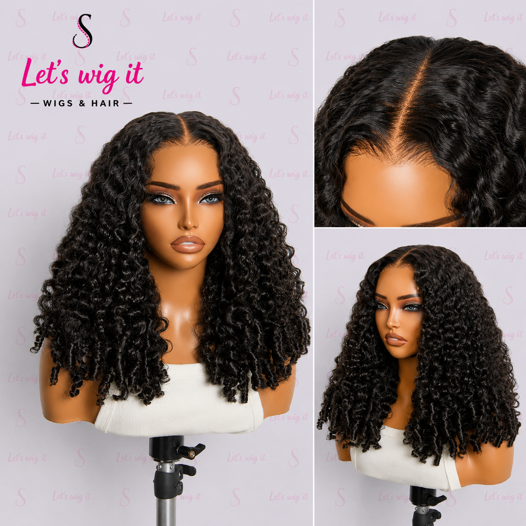 180% Density HD 13x4 Full Frontal Lace Wig Deep Curly