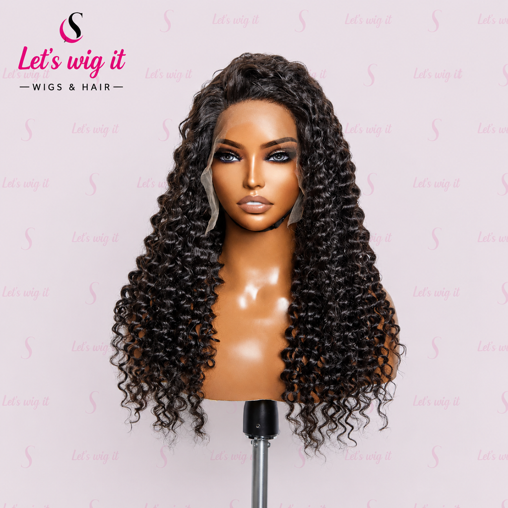 180% Density HD 13x6 Lace Frontal Wig Deep Curly