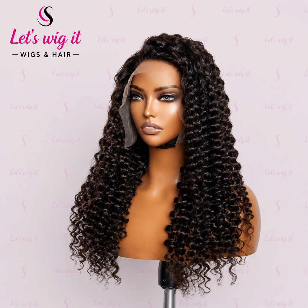 180% Density HD 13x6 Lace Frontal Wig Deep Curly