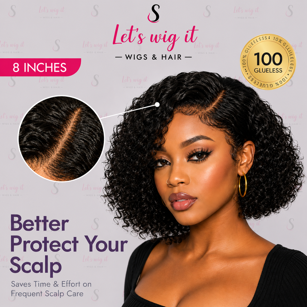 150% Density Trendy Short Cut Minimalist HD Lace Glueless Side Part Wig