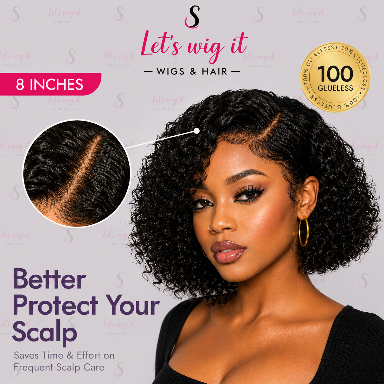 150% Density Trendy Short Cut Minimalist HD Lace Glueless Side Part Wig