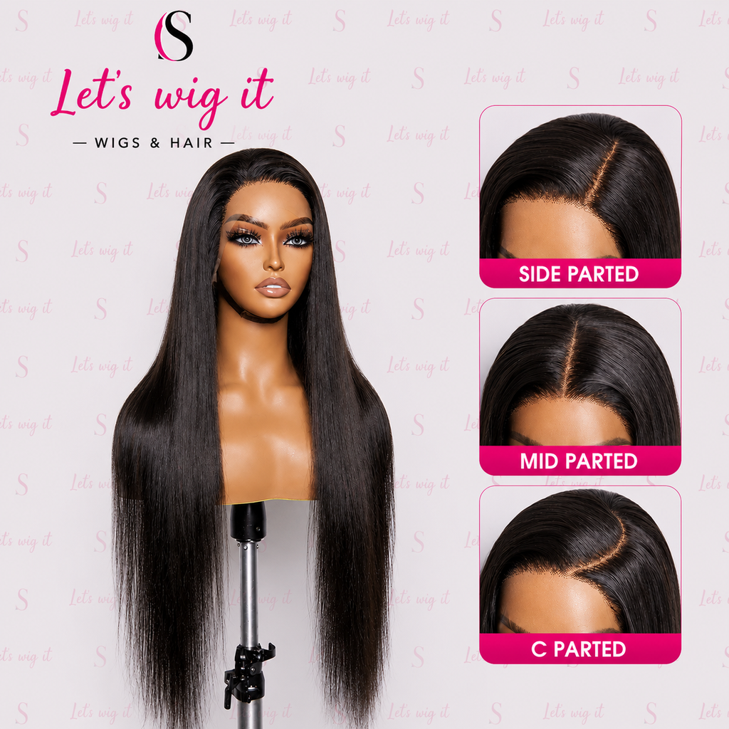 180% Density 13x6 PartingMax Glueless Lace Wig 3D Cap Pre-Bleached