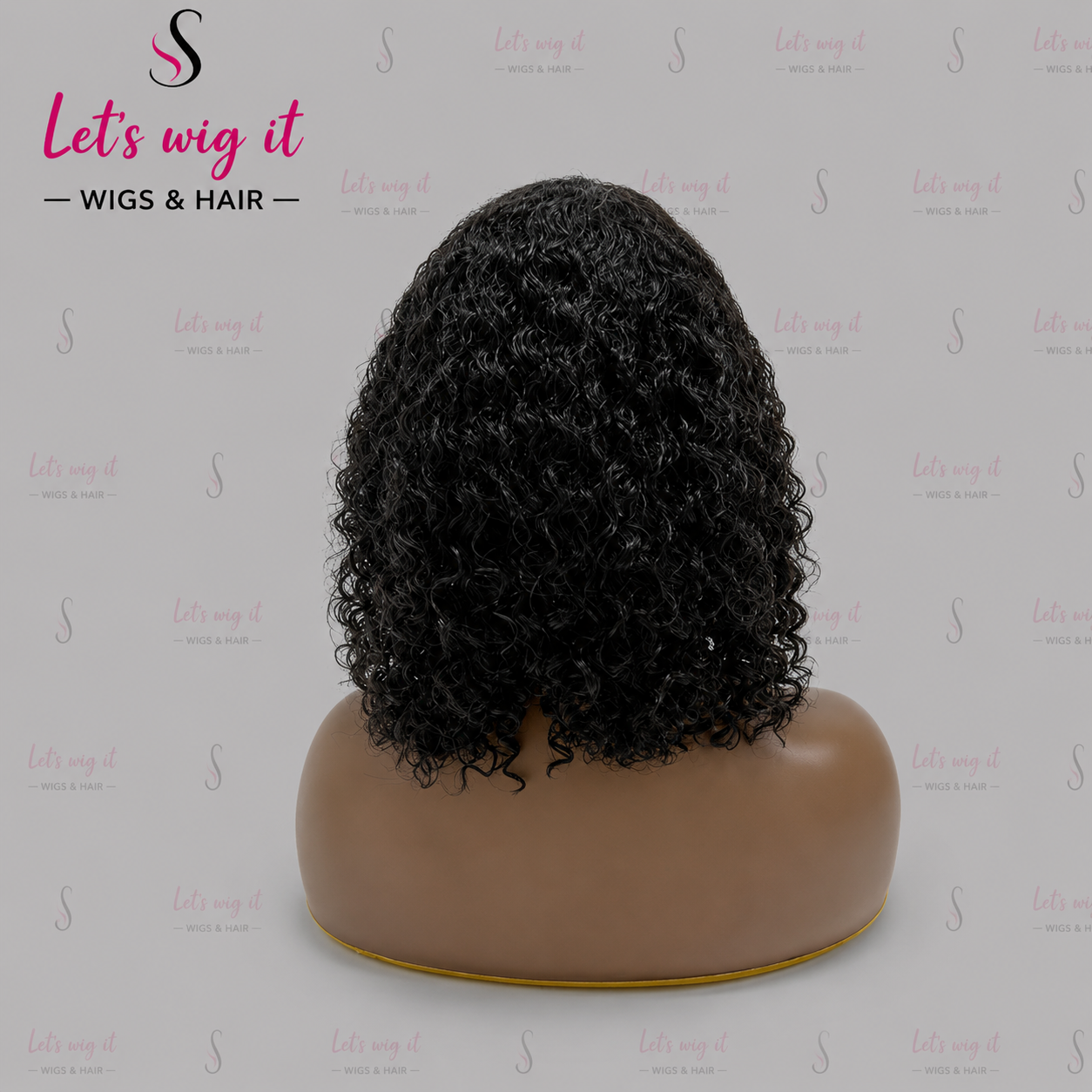 150% Density 4x4 Side Part Closure Wig Water Wave 12 Inch