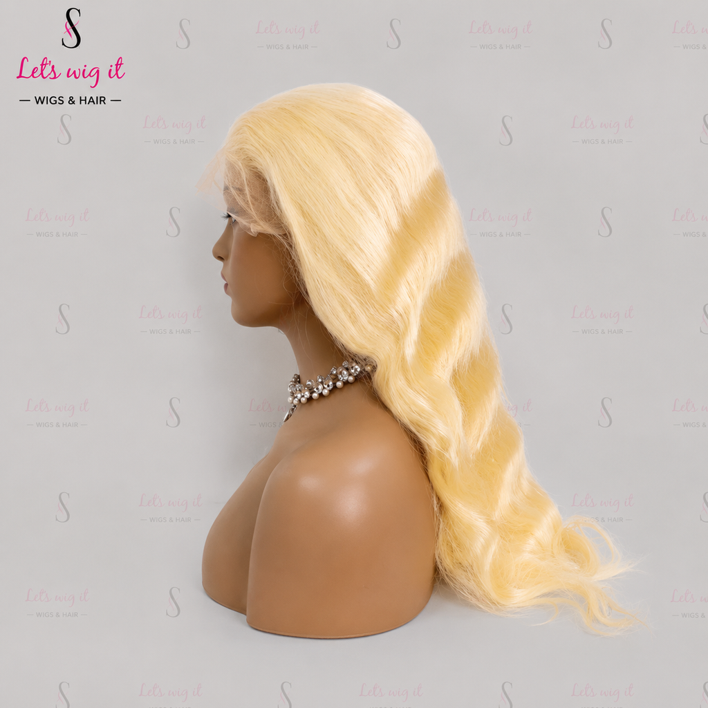 150% Density 4x4 Upgrade Lace Front Wig Body Wave #613